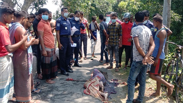 পাবনায় স্ত্রীকে শ্বাসরোধে হত্যার অভিযোগ; স্বামী আটক