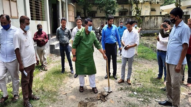 সৈয়দপুরে তিনটি উন্নয়ন প্রকল্প কাজের উদ্বোধন