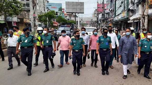 রাজশাহী শহরে লকডাউন বাস্তবায়নে ব্যাপক প্রস্তুতি