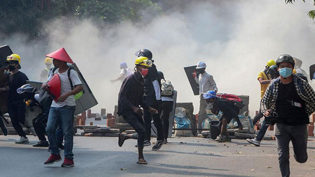 মিয়ানমার জান্তা আগ্রাসনে একদিনে নিহত ৩৮