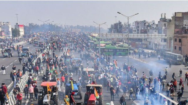 কৃষক আন্দোলন ঠেকাতে র‍্যাফ মোতায়েন