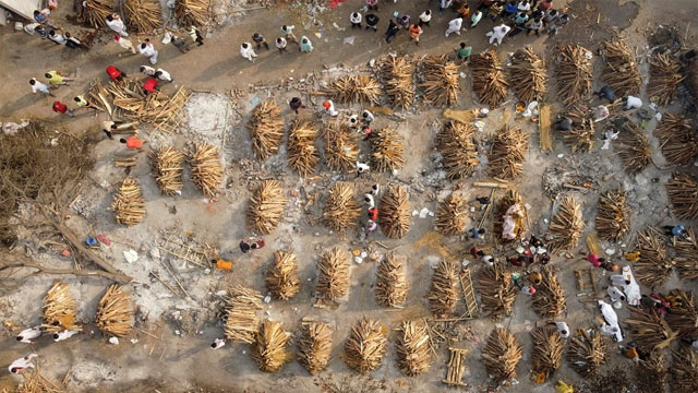 মৃত্যুপুরী ভারতে আরও সাড়ে ৩ হাজার প্রাণহানি