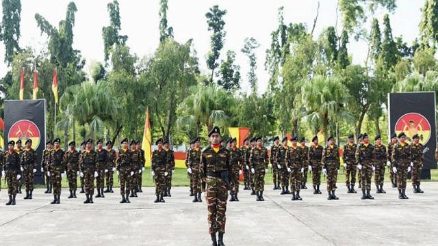 ৮৩তম সাঁজোয়া রিক্রুট ব্যাচের শপথ ও কুচকাওয়াজ