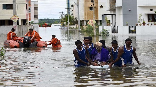 তামিল নাড়ুতে বন্যায় ৪ জনের মৃত্যু