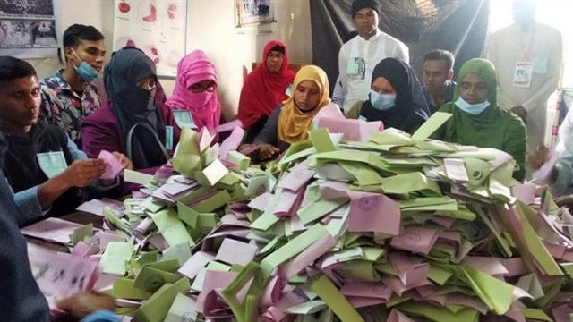 ইউপিতে ভোটগ্রহণ শেষ, চলছে গণনা